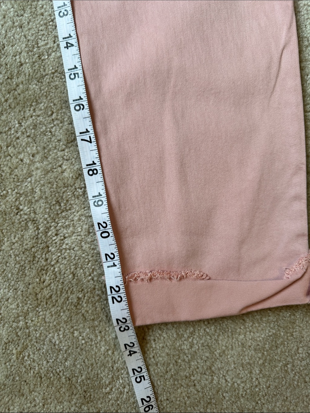Kut from the Kloth Soft Pink Amy Straight Crop Jeans - Picture 9 of 9